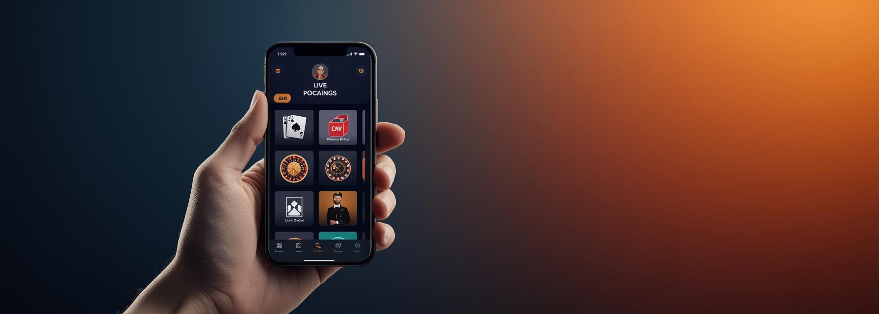 Mobile Game Range, Live Dealer Offer and Game Providers